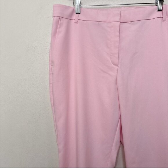 H&M Womens 18 Light Pink Career Slim Fit Trouser Pant - Picture 3 of 13